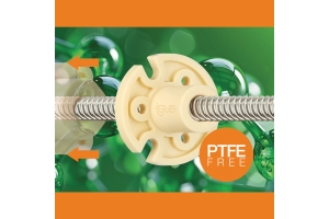 For the 1:1 replacement of lead screw nuts, igus has now developed a PTFE-free and PFAS-tested alternative made of lubrication-free high-performance plastics.