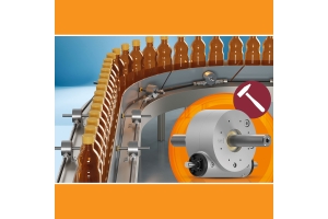 Lubrication-free new hybrid gearbox